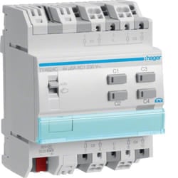 Hager TYA624C presa energia Grigio