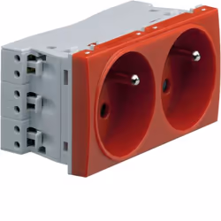 Hager WS132, Policarbonato (PC), IP21, 250 V, 10 pz