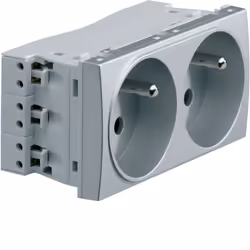 Hager WS122T, Policarbonato (PC), IP21, 250 V, 10 pz