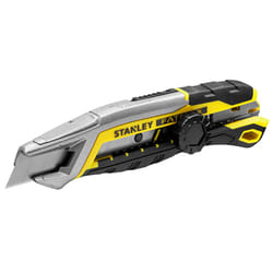 Stanley FMHT10592-0 Taglierino Nero, Acciaio inox, Giallo Coltello a lama fissa
