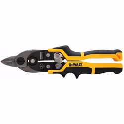 Cesoia per lattoniere taglio diritto DeWALT DWHT14694-0 - Costruzione in acciaio al cromo vanadio per durata e resistenza all ...