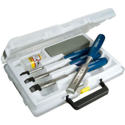 Stanley - Set di scalpelli - 4 pezzi - 6-12-18-25 mm - Manico in abs 0-16-130