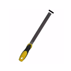 Lama acciaio alto tenore carbonio Profilo rettangolare Parallela Taglio dolce/mezzo dolce/bastardo Impugnatura ergonomica bi- ...