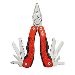Black & Decker BDHT0-28110 pinza multiuso 12 strumenti Nero, Rosso, Acciaio inox