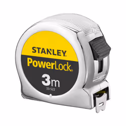 Stanley Powerlock rotella metrica 3 m Metallo Argento - Vista aggiuntiva 4