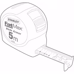 Stanley 0-33-720 rotella metrica 5 m ABS sintetico Multi - Vista aggiuntiva 7