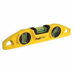 Livella magnetica da 22 cm con 3 ampolle FatMax Stanley 043603 La livella magnetica da 22 cm con 3 ampolle FatMax Stanley rap ...