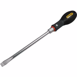 Taglia:6.5 x 150 mm | Nome stile:Lama Strumentisti Destornillador STANLEY FATMAX plano mecánico 6,5mm x 150mm con tuerca hexa ...