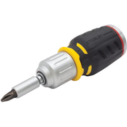 Stanley - fatmax giravite a cricchetto nano + 6 bits, FMHT0-62688