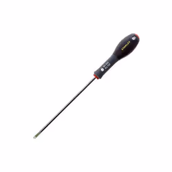 Stanley cacciavite 4x150 mm; A taglio, ideale per elettricisti; In acciaio al cromo vanadio; Ergonomico manico in gomma antis ...
