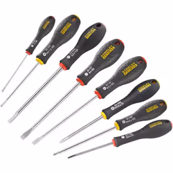 Taglia:8 pz | Nome stile:Std - Str - Ph Set di 8 giraviti STANLEY FATMAX. Impugnatura morbida antiscivolo e zigrinata - grand ...
