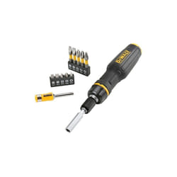Dewalt - set giravite con cricchetto e barra telescopica