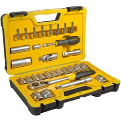 Stanley - Set di chiavi a bussola, 30 pezzi, 1/2 pollici, 1 pezzi, STHT0 – 73929