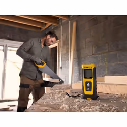 Stanley SLM65 Distanziometro laser Nero, Giallo 20 m - Vista aggiuntiva 8