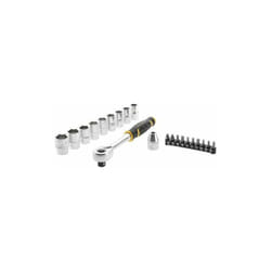 Stanley - Set Chiavi a Bussola 1-2'' 21 Pezzi Nero