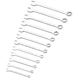 Stanley - Chiave combinata in acciaio cromato forgiato con impugnatura ergonomica, portaoggetti 12 pezzi STMT82843-0