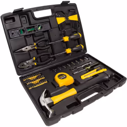 Nome stile:Set 65 pezzi | Disegno:Single STANLEY - stmt0-94248 kit 65 utensili per uso domestico e hobbistico in pratica valg ...