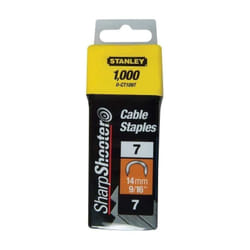 Stanley 1-CT109T Graffette Tipo 7 Set di 1000 pz 14 mm