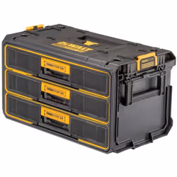 DeWALT DWST08330-1, Cassetta degli attrezzi, Acrilonitrile butadiene stirene (ABS), Nero, Giallo, 25 L, 22 kg, 313 mm