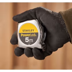 Stanley 1-33-194 rotella metrica 5 m Acrilonitrile butadiene stirene (ABS) Nero, Giallo - Vista aggiuntiva 7