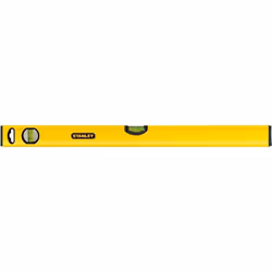 ‎Livella a bolla classica da 40 cm con nuovo design, più ergonomico. Profilo completamente liscio per evitare l'attaccamento  ...