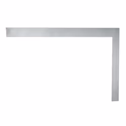 Stanley 1-45-530, Squadra da carpentiere, Acciaio inox, Acciaio, mm, 2 mm, 1/8"