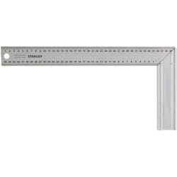 Stanley - Squadra per carpentieri - Divisione unilaterale classe ii - 400 mm - Acciaio inox 1-45-687