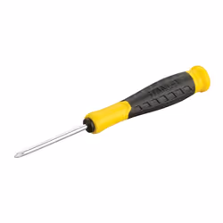 Stanley cacciavite a croce Phillips 0x50 mm; Manico in TPR impermeabile, ignifugo ed isolante; Lama al cromo vanadio indurita ...