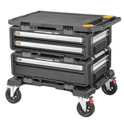 DeWALT DWST60520-1 Cassetta degli attrezzi Metallo, Plastica Nero, Acciaio inox, Giallo