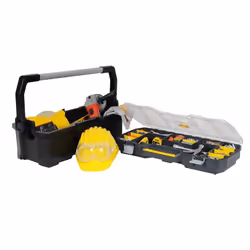 Stanley STST1-70317 Cassetta degli attrezzi Plastica Nero, Grigio, Giallo - Vista aggiuntiva 5