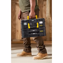 Stanley FATMAX FMST1-71981 Cassetta degli attrezzi Plastica Nero, Giallo - Vista aggiuntiva 7