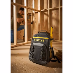 Stanley STST1-72335 zaino Nero, Giallo Nylon
