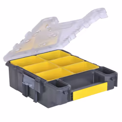 Stanley FMST1-72378 valigetta porta attrezzi Custodia rigida Trasparente, Giallo - Vista aggiuntiva 4