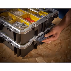 Stanley FMST1-72378 valigetta porta attrezzi Custodia rigida Trasparente, Giallo - Vista aggiuntiva 7