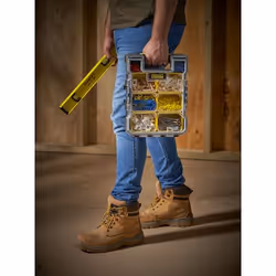 Stanley FMST1-72378 valigetta porta attrezzi Custodia rigida Trasparente, Giallo - Vista aggiuntiva 8