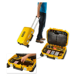 Valigetta di manutenzione Stanley Con ruote contenente oltre 100 pezzi - FMST1-75530