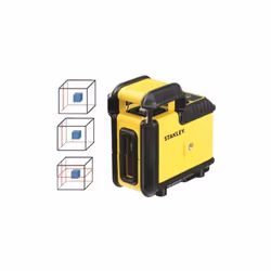 LIVELLI LIVELLO STANLEY LASER PORTATA 10MT STHT 77594-1Autolivellante; Linea laser di 360° + 1 verticale a croce; Diodo laser ...