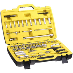 Stanley - Set di chiavi a bussola da 1/2 e 1/4 - Set da 81 pezzi - espulsione rapida e facile - fatmax FMMT82826-1