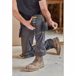Stanley FATMAX FMST82959-1 Ginocchiera di sicurezza Giallo, Nero EVA (Acetato del vinile dell'etilene), Nylon - Vista aggiuntiva 4