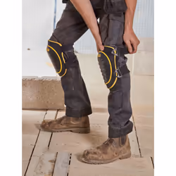 Stanley FATMAX FMST82961-1 Ginocchiera di sicurezza Giallo, Nero Schiuma, Plastica, Elastic, Nylon - Vista aggiuntiva 4