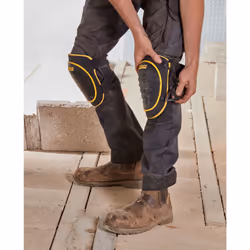 Stanley FATMAX FMST82961-1 Ginocchiera di sicurezza Giallo, Nero Schiuma, Plastica, Elastic, Nylon - Vista aggiuntiva 5