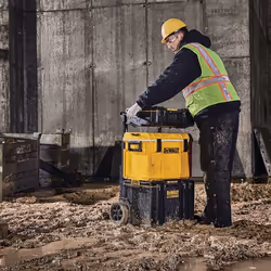 DeWALT DWST83294-1 Cassetta degli attrezzi Policarbonato (PC) Nero, Giallo - Vista aggiuntiva 6