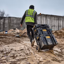 DeWALT DWST83295-1 Cassetta degli attrezzi Policarbonato (PC) Nero, Giallo - Vista aggiuntiva 5