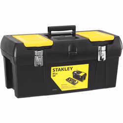 Descrizione del prodotto - Robuste clip in metallo- 2 organizer sul coperchio per riporre viti/piccole parti- Maniglia artico ...