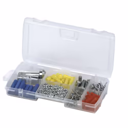 Stanley Organizers polipropilene trasparente 11 scomparti, Cassetta degli attrezzi, Polipropilene, Trasparente, 210 mm, 115 m ...