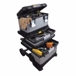Stanley 1-95-622 Cassetta degli attrezzi Metallo, Plastica Nero, Grigio - Vista aggiuntiva 4