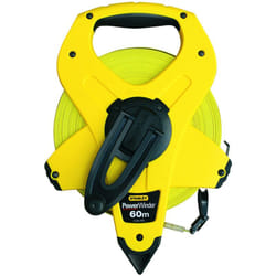 Stanley - Nastro di misura lungo - Nastro in fibra di vetro - Powerwinder classe iii - 60 m x 12,7 mm 2-34-775