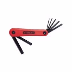 Set 7 chiavi maschio esgonale con supporto tascabile. Contenuto: 2,5 - 3 - 4 - 5 - 6 - 8 - 10 mm.