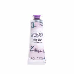 L'Occitane Crema Mani Lenitiva Lavanda Bianca 30ml, Crema (colore), Donna, Pelle universale, Idratante, Nutriente, Rinfrescan ...