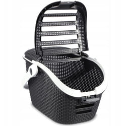 Curver - Trasportino per animali Chiusura sicura - Fino a 10 kg - 53,3x38,7x33,3 cm - Antracite